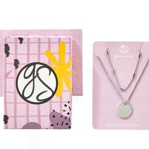 Gemma Simone Silver Necklace Set
